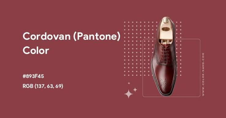 Cordovan swatch