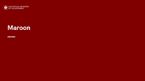 Maroon swatch