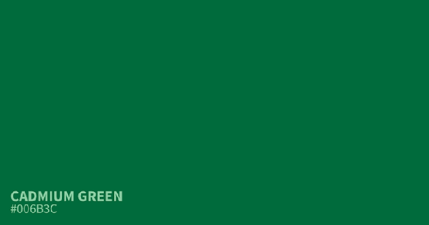 Cadmium Green color swatch