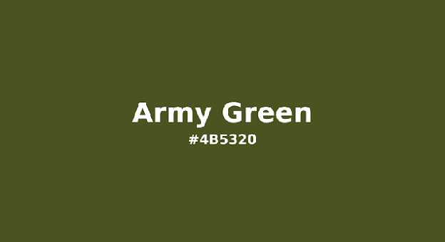 Army Green color swatch