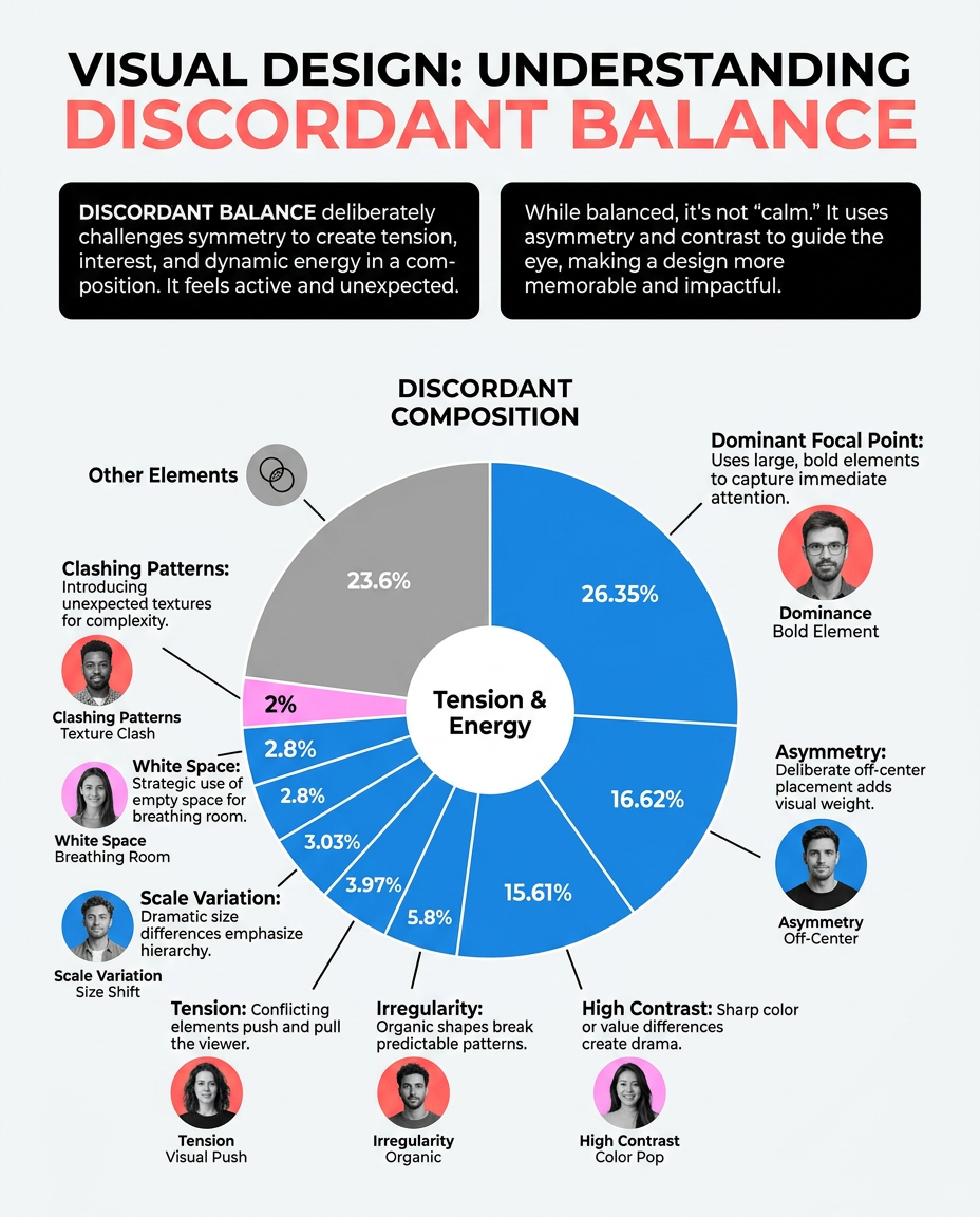 Discordant balance example in design