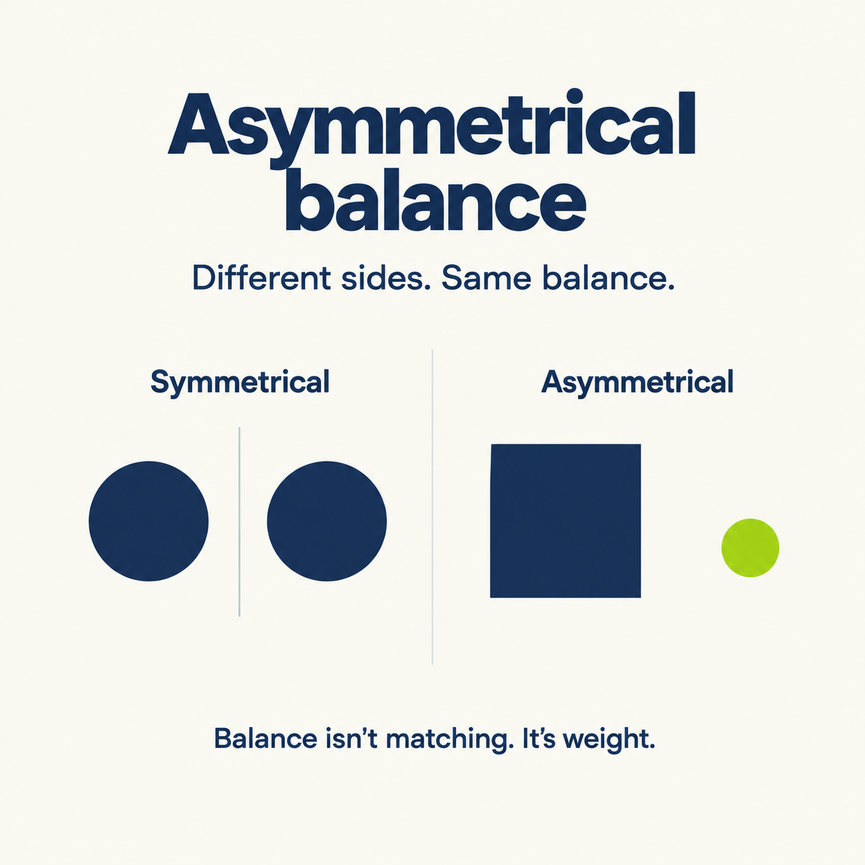 Asymmetrical Balance: How to Make “Off-Center” Look Intentional