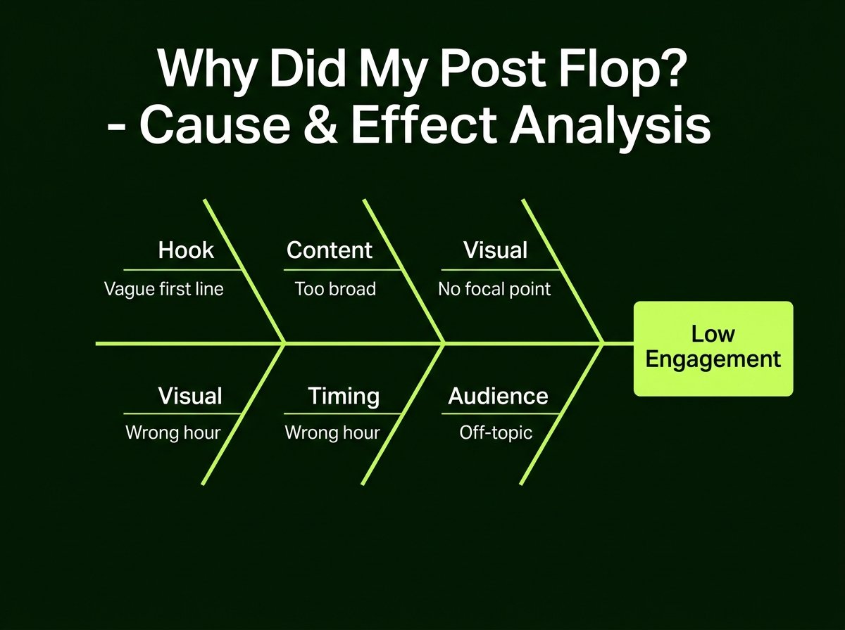 Why Did My Post Flop Fishbone Diagram