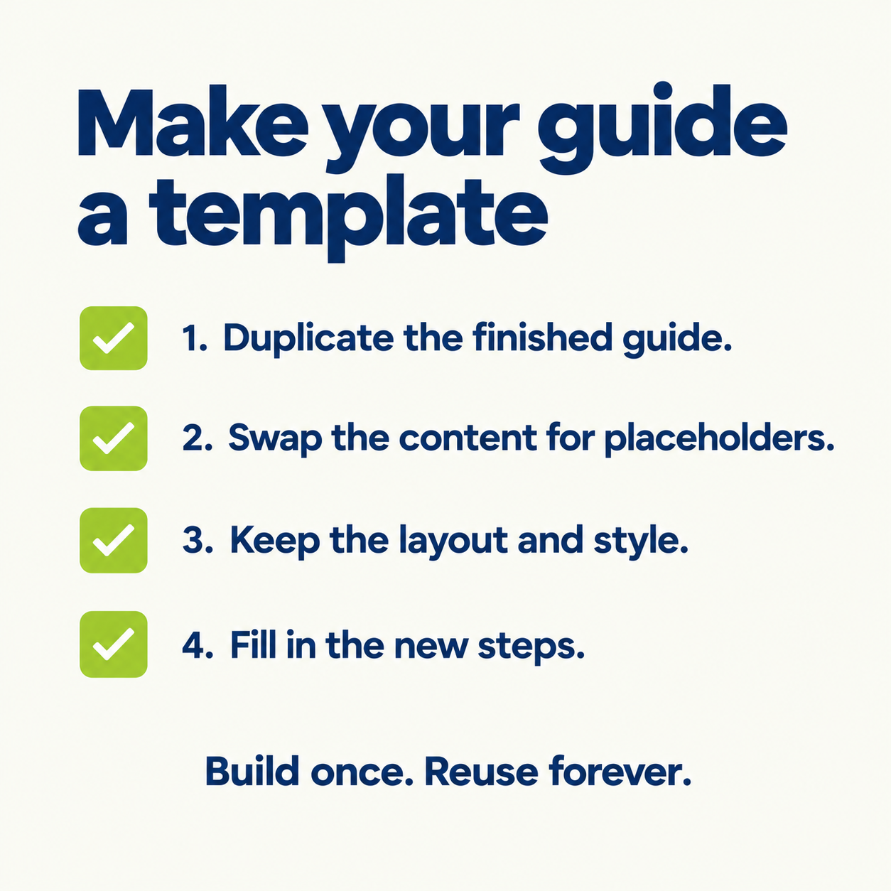 How to Write a Step-by-Step Guide (and Turn It Into a Graphic People Actually Follow) visual illustration 5