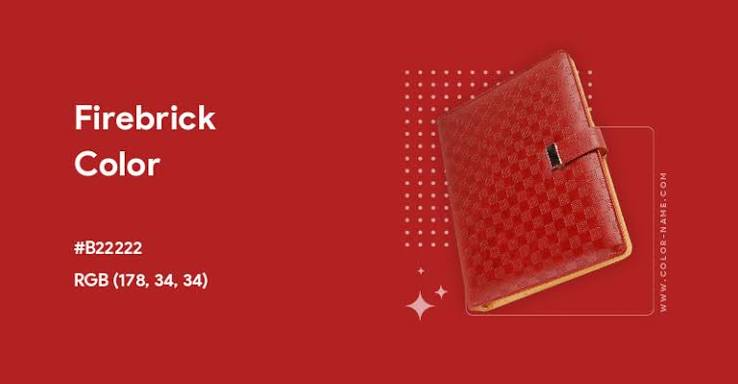 Firebrick color swatch