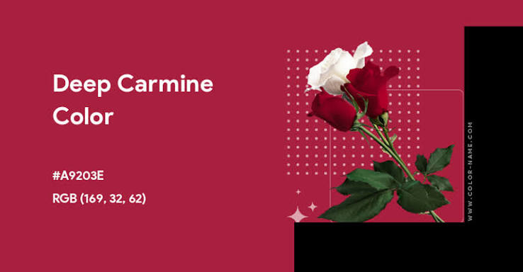 Deep Carmine color swatch