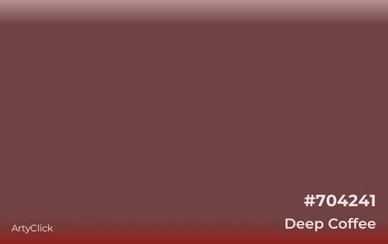 Deep Coffee color swatch