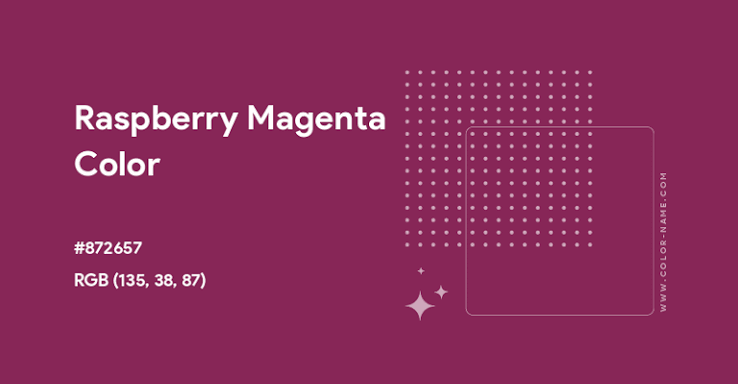 Dark Raspberry color swatch