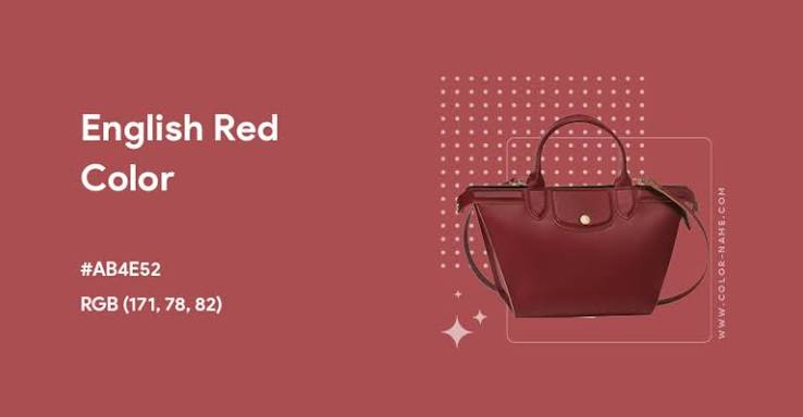 Rose Vale / English Red color swatch