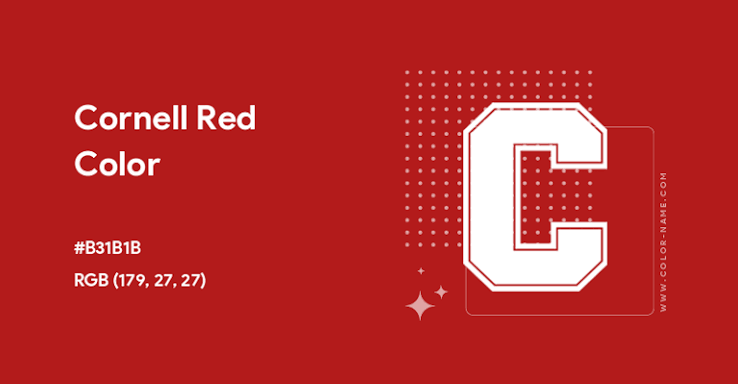 Carnelian / Cornell color swatch